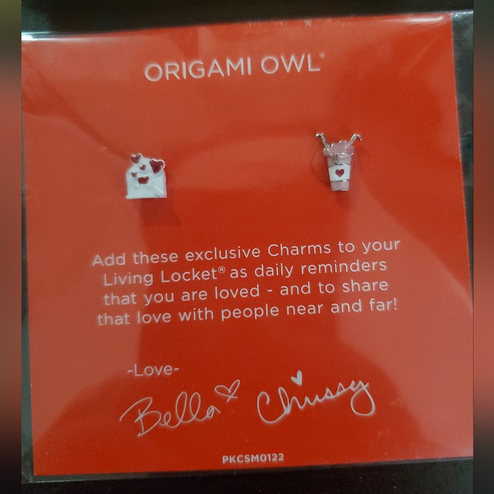 3/$25 - RETIRED Origami Owl Collectors Club Charms